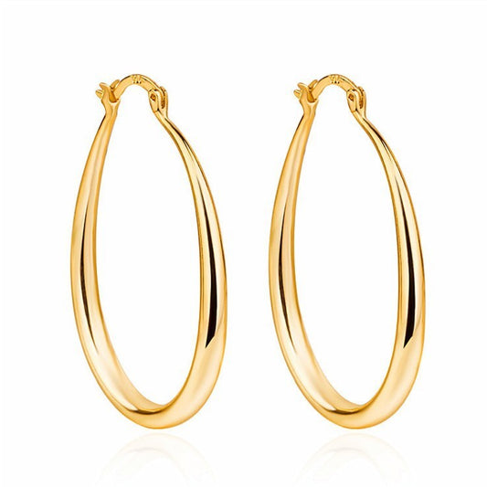 Geometric oval Earrings