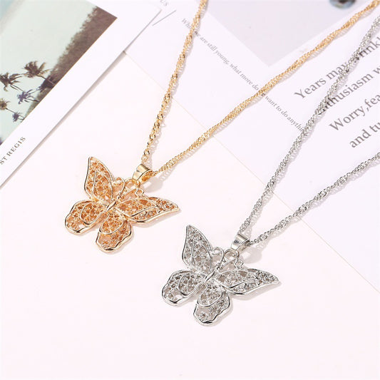 Butterfly Statement Necklaces
